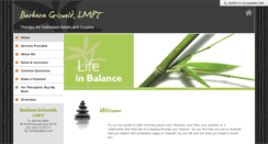 Desktop Screenshot of barbaragriswald.com
